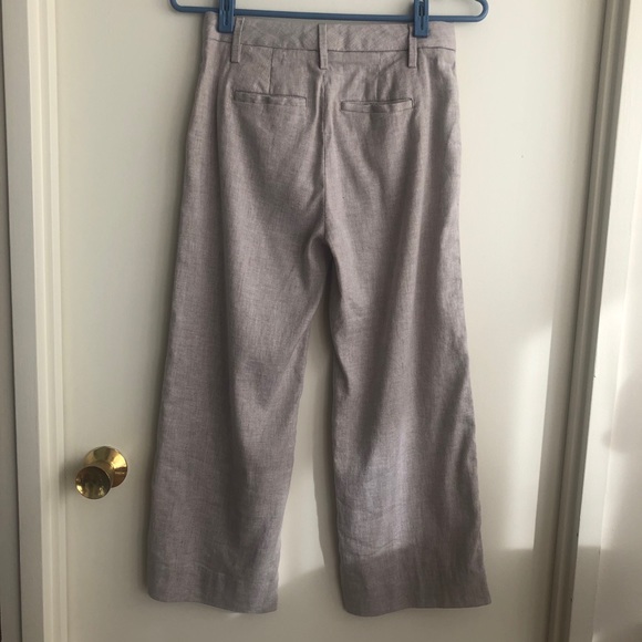 Banana Republic Petite Slim Wide-Leg Crop Pant - Picture 4 of 7